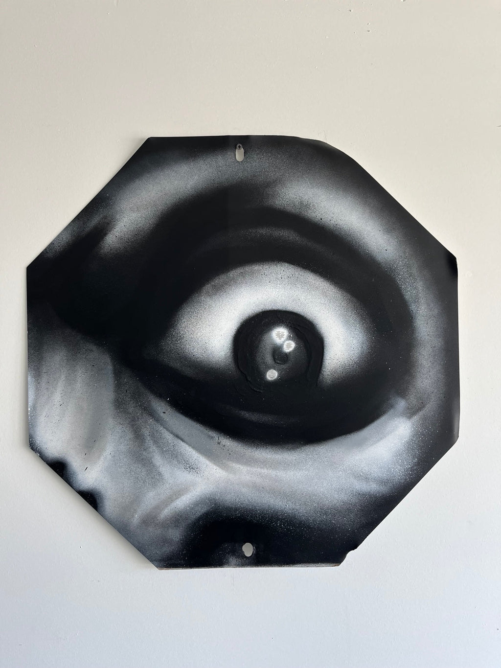 STOP by HEEM — full artwork displayed on wall