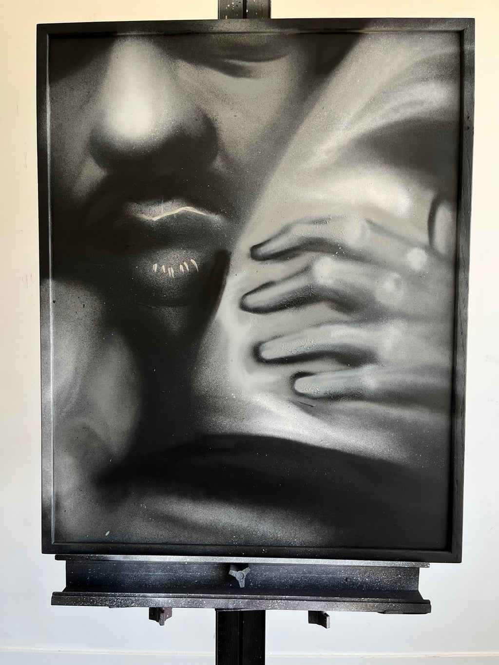 WAIT by HEEM — balanced complete view displayed on easel