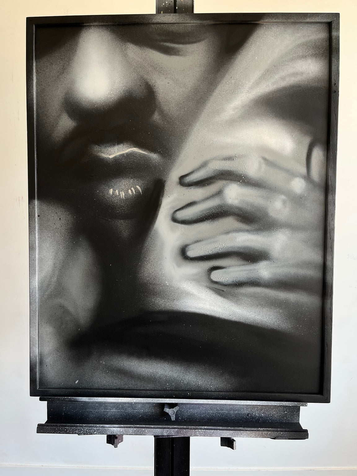 WAIT by HEEM — balanced complete view displayed on easel